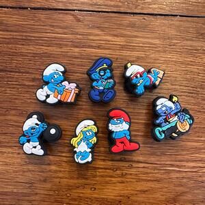 Smurf Croc Charm Jibbitz Bundle